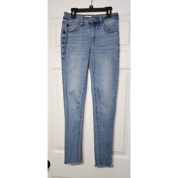 Kancan Womens Skinny‎ Raw Hem Jeans Size 26 - Picture 1 of 5